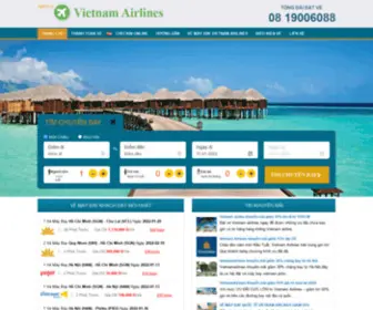 Vietnamairslines.vn(Vietnam Airlines) Screenshot