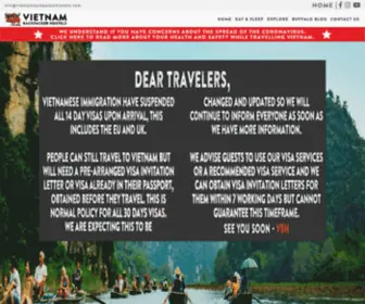 Vietnambackpackerhostels.com(Vietnam Backpacker Hostels) Screenshot