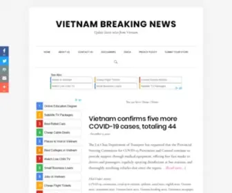 Vietnambreakingnews.com(News from Vietnam) Screenshot
