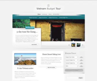 Vietnambudgettour.com(Vietnam Budget Tour) Screenshot