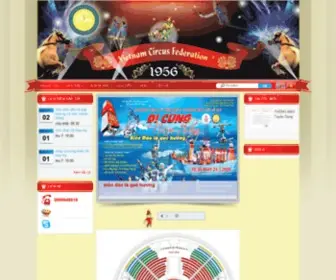 Vietnamcircus.com(Trang chủ) Screenshot