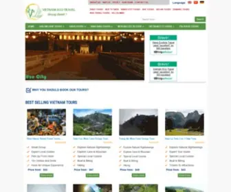 Vietnamecotravel.com(Vietnam Eco Travel) Screenshot