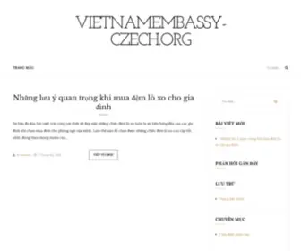 Vietnamembassy-Czech.org(Vietnamembassy Czech) Screenshot