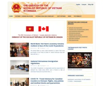 Vietnamembassy.ca(55 Mackay street) Screenshot