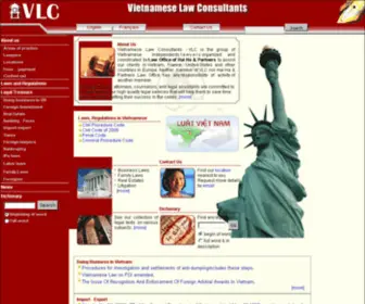 Vietnamese-Law-Consultancy.com(Vietnamese Law Consultancy) Screenshot