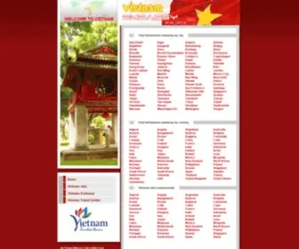 Vietnameseembassy.org(Vietnam embassy) Screenshot