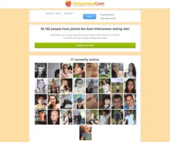 Vietnameselove.com(Vietnamese dating at VietnameseLove.com) Screenshot