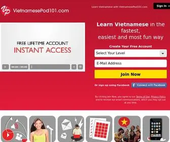 Vietnamesepod101.com(Learn Vietnamese Online) Screenshot