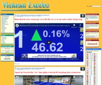 Vietnamexodus.net(Vietnam Exodus) Screenshot