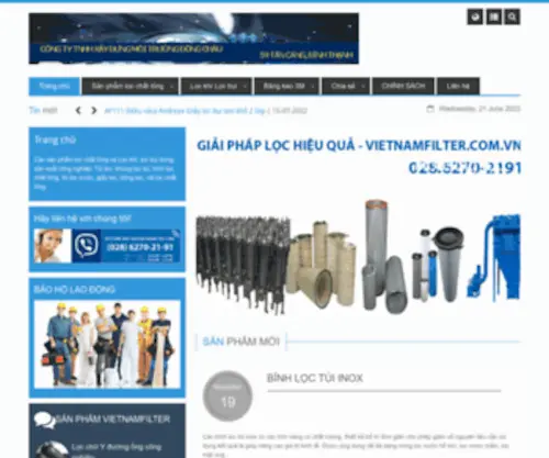Vietnamfilter.com.vn(Trang ch) Screenshot