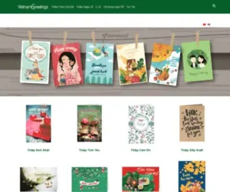 VietnamGreetings.com(Tlive Greeting Cards) Screenshot