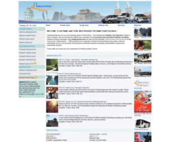 Vietnamlandtours.com(Vietnam tour operator) Screenshot