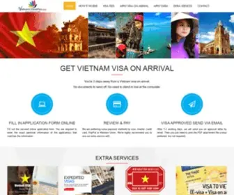 Vietnamonlinevisa.com(Official Vietnam Online eVisa) Screenshot