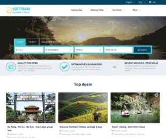 Vietnampackagetravel.com(Vietnam Package Travel) Screenshot