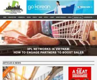 Vietnamrealestate.tv(Vietnam Real Estate TV) Screenshot