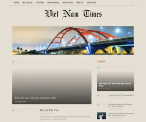 Vietnamtimes.info(Vietnamtimes info) Screenshot