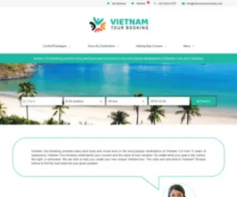 Vietnamtourbooking.com(Vietnam Tour Booking) Screenshot