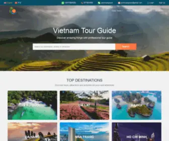Vietnamtourguide.com(VIETNAM TOUR GUIDE) Screenshot