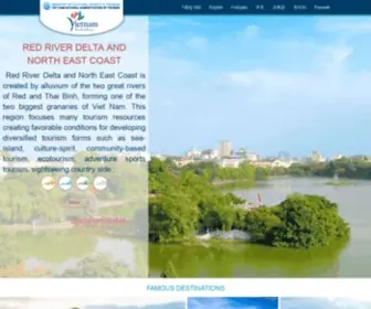 Vietnamtourism.com(Tong cuc Du lich Viet Nam) Screenshot