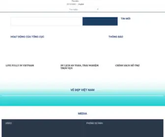 Vietnamtourism.gov.vn(Tong cuc Du lich) Screenshot