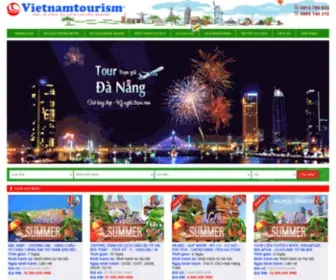 Vietnamtourism.net.vn(Du lịch Việt Nam) Screenshot