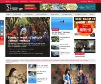 Vietnamtourism.org.vn(Vietnam Tourism) Screenshot