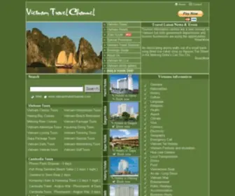 Vietnamtravelchannel.com(Vietnam Travel) Screenshot