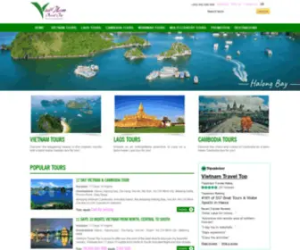 Vietnamtraveltop.com(Vietnam Travel Top) Screenshot