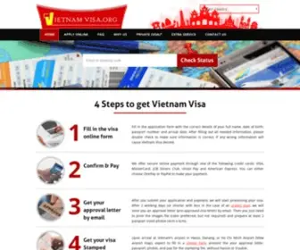 Vietnamvisa.org(Vietnam Visa On Arrival) Screenshot