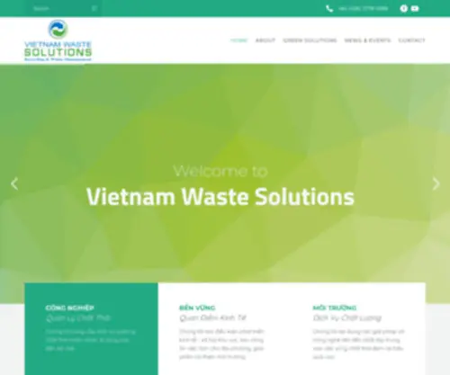 Vietnamwastesolutions.com(Vietnam Waste Solutions) Screenshot