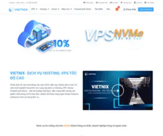 Vietnix.vn(Khởi Tạo Website) Screenshot