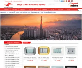 Vietphapelectric.com(VIETPHAPELECTRIC Website chính thức) Screenshot