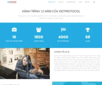 Vietprotocol.com(Công ty Truyền Thông) Screenshot