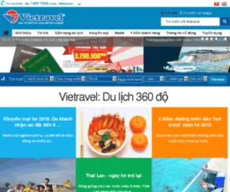 Vietravel.com.vn(Tour du lich) Screenshot