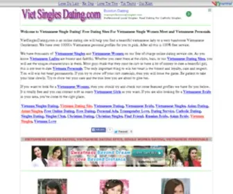 Vietsinglesdating.com(VIET SINGLES DATING) Screenshot