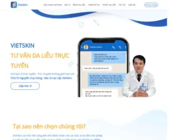 Vietskin.vn(Ứng Dụng Tư Vấn Và Khám Da Liễu Online) Screenshot