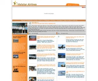 Vietstarairlines.vn(Vietstar Airlines Multirole Corporation (Vietstar Airlines)) Screenshot