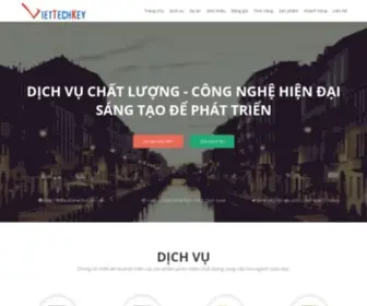 Viettechkey.com(Công ty CP Công nghệ VietTechKey) Screenshot