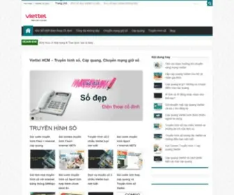 Viettelhcm.com.vn(Viettel HCM) Screenshot