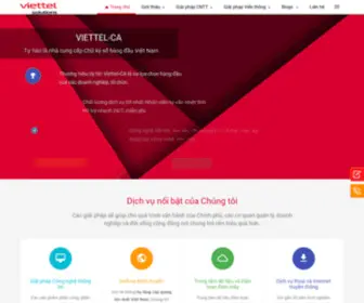 Viettelsolutions.com.vn(Viettel Business Solutions) Screenshot
