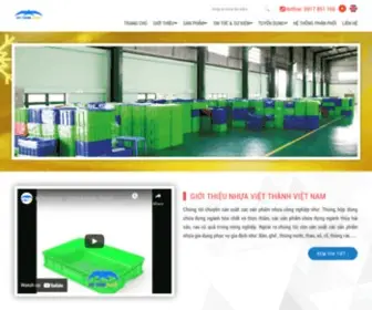 Vietthanhplastic.com.vn(Công ty Việt Thành chuyên sản xuất kinh doanh nhựa công nghiệp như) Screenshot