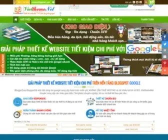 Viettheme.net(Thiết kế website nền tảng Blogspot chuyên nghiệp) Screenshot