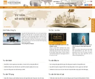 Vietthink.vn(Công ty luật TNHH Vietthink) Screenshot