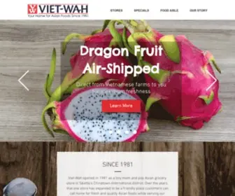 Vietwah.com(Asian Food Market) Screenshot