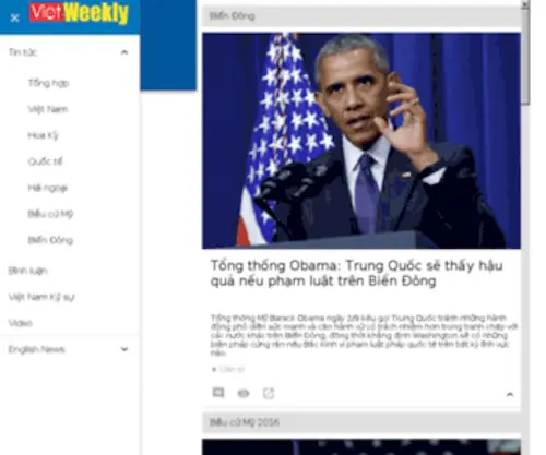Vietweekly.com(Viet Weekly) Screenshot