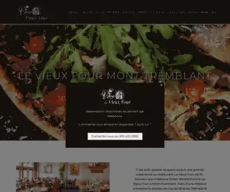 Vieuxfourtremblant.com(Cuisine italienne) Screenshot