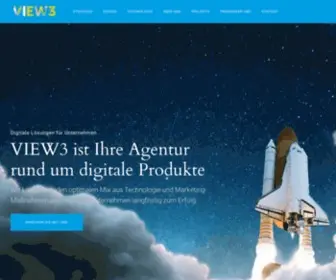 View3.com(Agentur rund um digitale Produkte) Screenshot