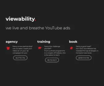 Viewability.co.uk(YouTube Advertising Agency) Screenshot