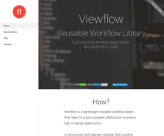 Viewflow.io(Reusable Workflow Library) Screenshot