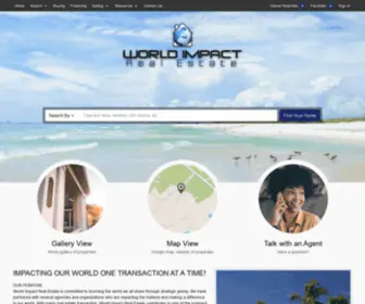 Viewgulfcoastrealty.com(World Impact Real Estate) Screenshot